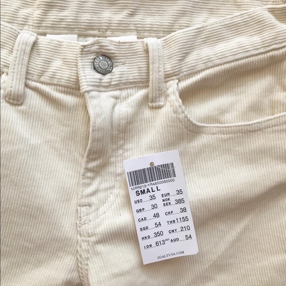 NWT brandy melville brielle corduroy flare pants - Picture 2 of 4
